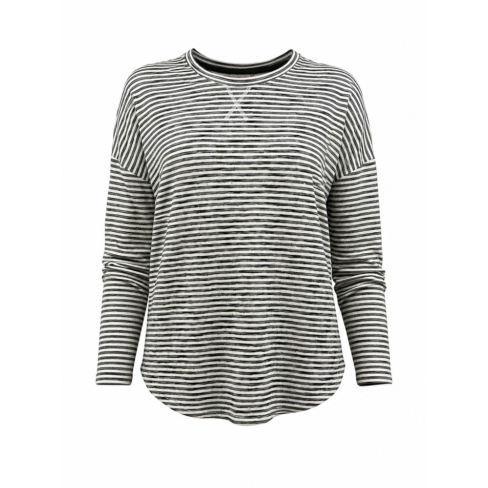 Coastal‎ Comfort Striped Long Sleeve Top Womens XXL Stretch Casual Soft